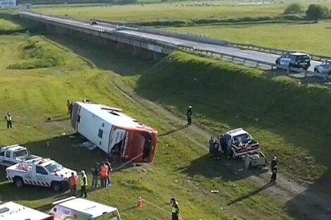 Accidente en la Ruta 2: "no se cumplen con los descansos de los conductores"