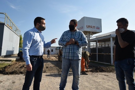 Florencio Varela: Avanza la construcción de un hospital para atender a pacientes con coronavirus