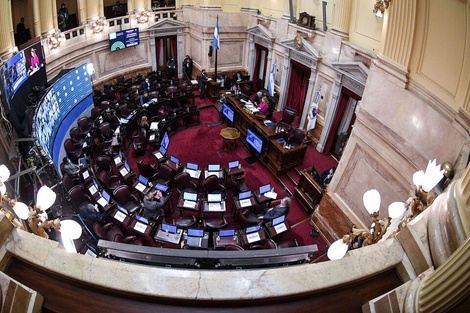 El Senado debate el acuerdo con el FMI con el Congreso vallado y otra jornada de protestas