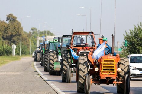 El gobernador de Tierra del Fuego criticó el "tractorazo" de las patronales rurales: "Protestan con la panza llena"