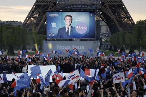 Francia: Macron se impone en la segunda vuelta con el 58 por ciento de los votos