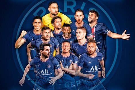 Digno de la Play: con Messi, Neymar y Mbappé, así formaría el nuevo equipo galáctico del PSG