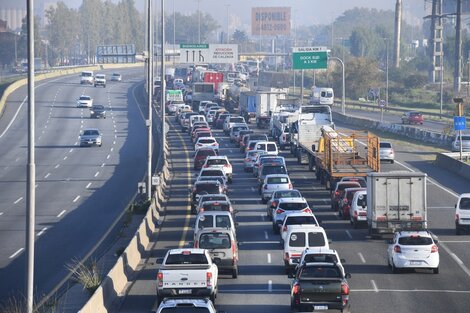 Se registran demoras en los acceso a la Ciudad