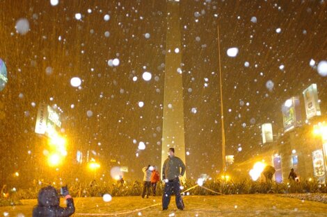 Ola polar: ¿podría nevar en Buenos Aires?