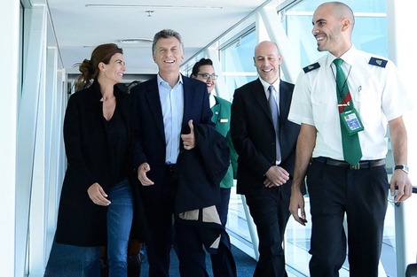 Mauricio Macri viajó junto a su familia a Francia