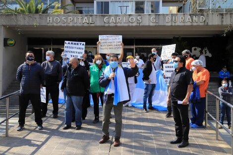 Enfermero del Durand: “En el hospital se respira coronavirus”