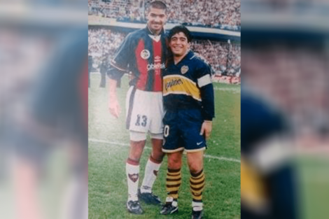 Se retiró el último futbolista que jugó un partido profesional con Diego Maradona