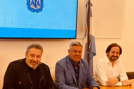 Claudio Tapia se reunió con Víctor Santa María y Pablo Iacoviello para "explorar nuevas oportunidades de negocios"