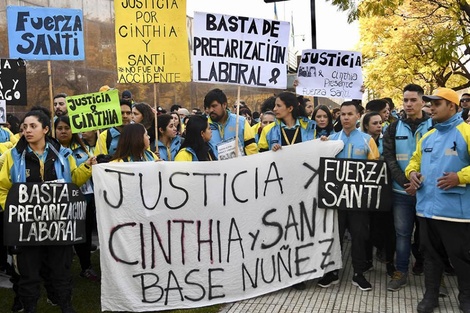 Agentes de transito despedidos por Larreta intentan entrar a trabajar