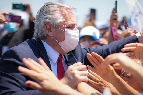 Alberto Fernández: "Entendamos lo que está en disputa, venimos a proponerles un país para todos, no para algunos"