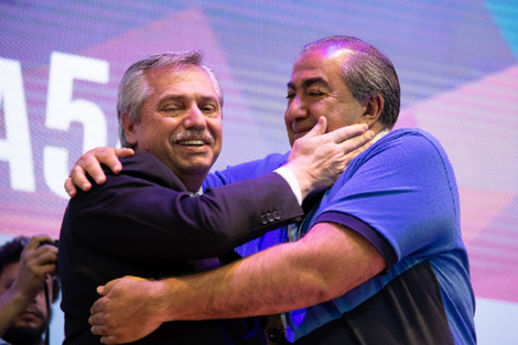 Alberto Fernández almorzó con Hector Dáer