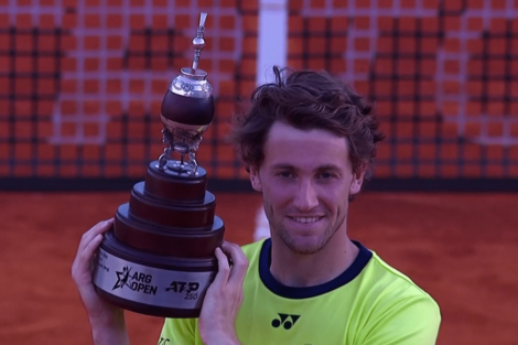 Argentina Open: el noruego Casper Ruud venció a Diego Schwartzman y se quedó con el título