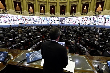 La izquierda apuntó contra la ley de Teletrabajo