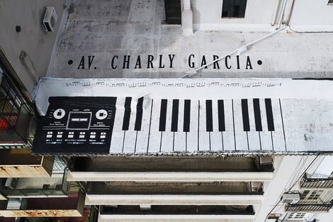 "Avenida Charly García", la obra que impulsa el cambio de nombre de una calle