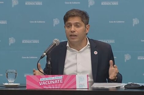 Axel Kicillof: "El conurbano adhiere a las medidas que dictó el presidente de manera taxativa"