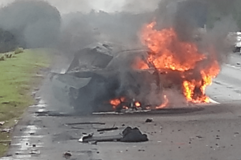 Tres muertos y cinco heridos en un accidente sobre la ruta nacional 9, a la altura de Baradero