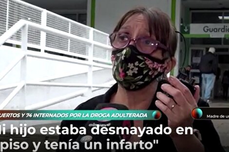 "Mami me muero": el dramático relato de una mujer que tiene a su hijo internado por la cocaína envenenada