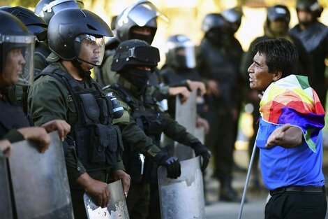 Seis muertos en Bolivia en represión militar