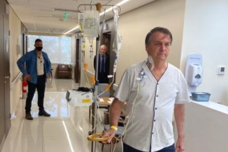 Dieron de alta a Bolsonaro tras cuatro días de internación por una obstrucción intestinal