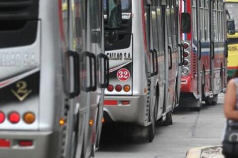 Paro de colectivos: Cuáles son las líneas que no funcionan