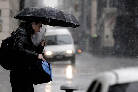 Clima en Buenos Aires: alertas por tormentas y fuertes vientos