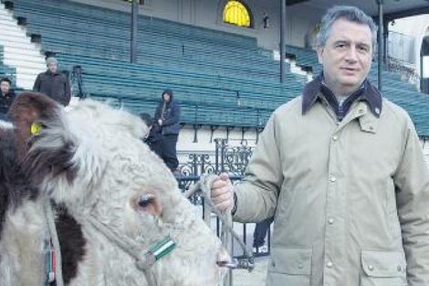 Etchevehere comparó el precio de la carne con el kilo de helado