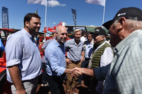 Horacio Rodríguez Larreta respaldó al campo: "Hay que sacarle el pie de encima"