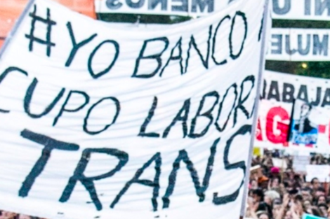 Cristina Kirchner implementó el cupo laboral travesti-trans en el Senado