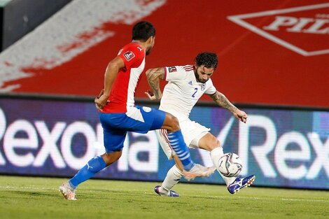 Eliminatorias: en el debut de Guillermo Barros Schelotto, Paraguay cayó 1-0 ante Chile