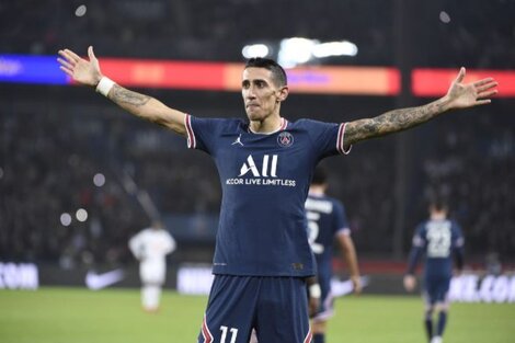 Con gol de Ángel di María, el PSG se lo dio vuelta al Lille y ganó 2-1