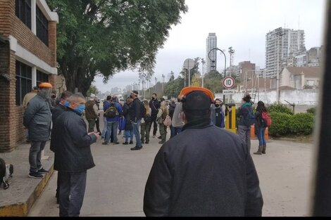 Gendarmería inspecciona el Hipódromo de Palermo