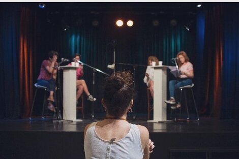 "Rosa Brillando", con Claudia Cantero, Vanesa Maja y Gonzalo Gamallo.