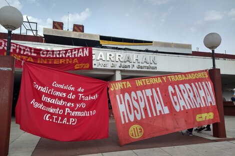 Trabajadores del Garrahan rechazaron la suba del 7 por ciento y realizaron a un paro