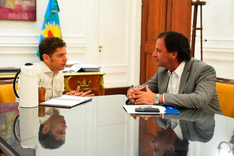 Axel Kicillof recibió al intendente de Escobar