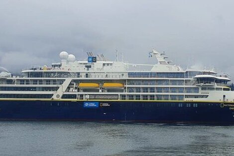 Después de 19 meses de inactividad por la pandemia, llegó al país el primer crucero de la temporada