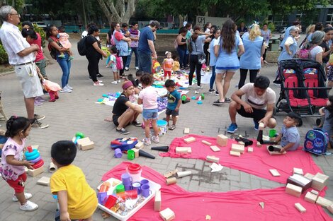 Manifestación contra Larreta por desfinanciar los centros de primera infancia