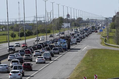 Demoras en el regreso del fin de semana largo