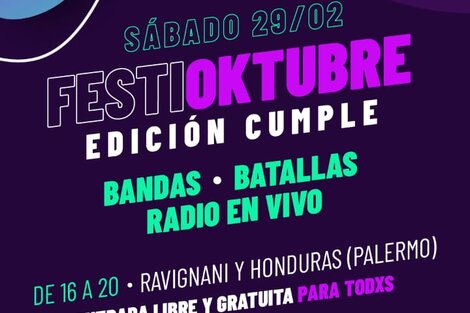 FM Oktubre cumple un año: Se viene el FestiOktubre 2020