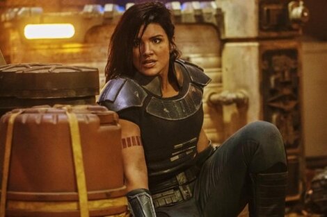 La actriz de "The Mandalorian" Gina Carano fue despedida por sus polemicas publicaciones sobre el nazismo