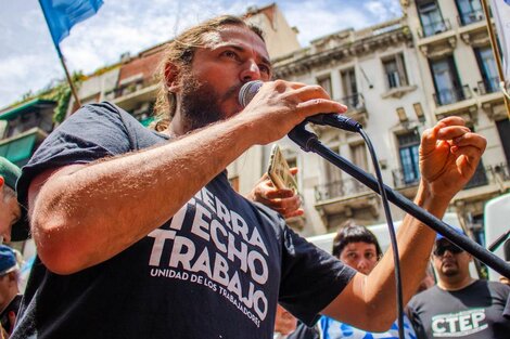 Detuvieron a Juan Grabois en una manifestación