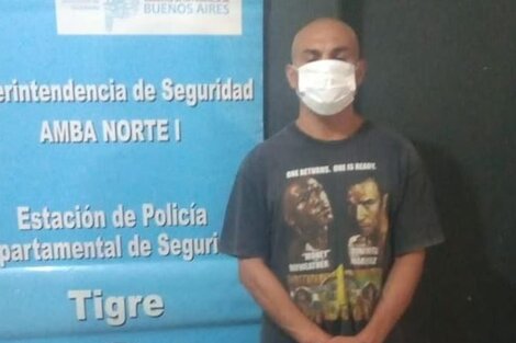 Detuvieron a Rodrigo "La Hiena" Barrios por amenazar de muerte a su pareja