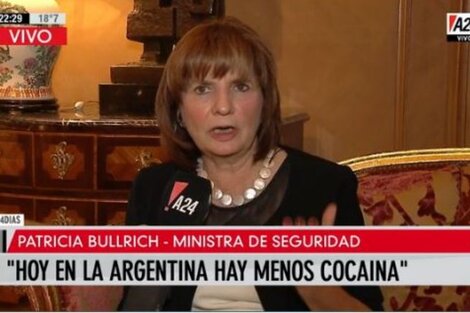 Para Bullrich, si alguien no tiene trabajo "hace changas o forma un grupo de cumbia"