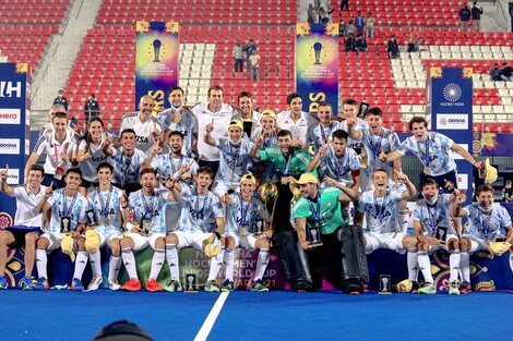 Hockey masculino sub 21: Argentina venció a Alemania y es campeón mundial