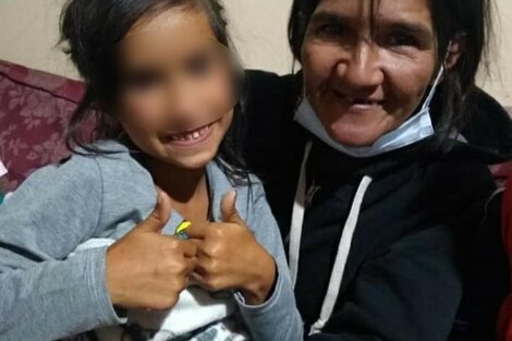 El emotivo reencuentro de Maia con su mamá tras tres días desaparecida