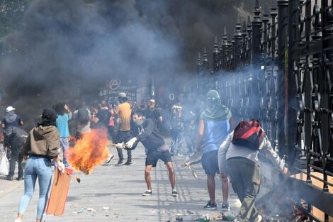 La Justicia dictó prisión preventiva para el único detenido por los incidentes en el Congreso