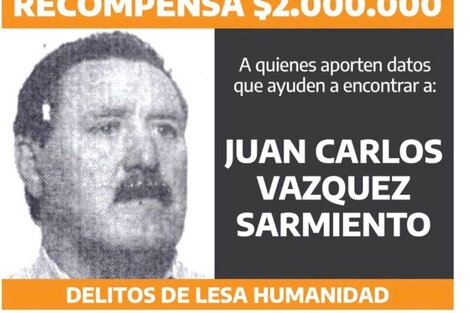 Detuvieron al represor Juan Carlos Vázquez Sarmiento, apropiador del nieto 102