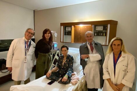 Mayra Mendoza contó cómo está tras su operación y publicó la foto de la visita de Cristina Kirchner