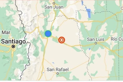 Un terremoto de 5,2 grados sacudió a Mendoza