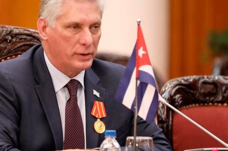 Miguel Díaz-Canel dice que "lo que está viendo el mundo de Cuba es una mentira"