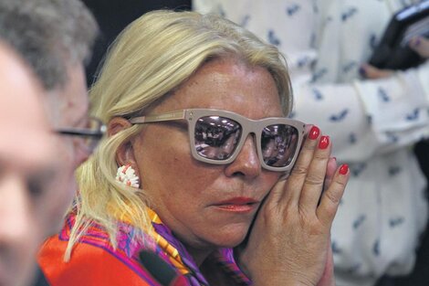 Para Lilita Carrió, el gobierno actual "nos entregó al FMI"